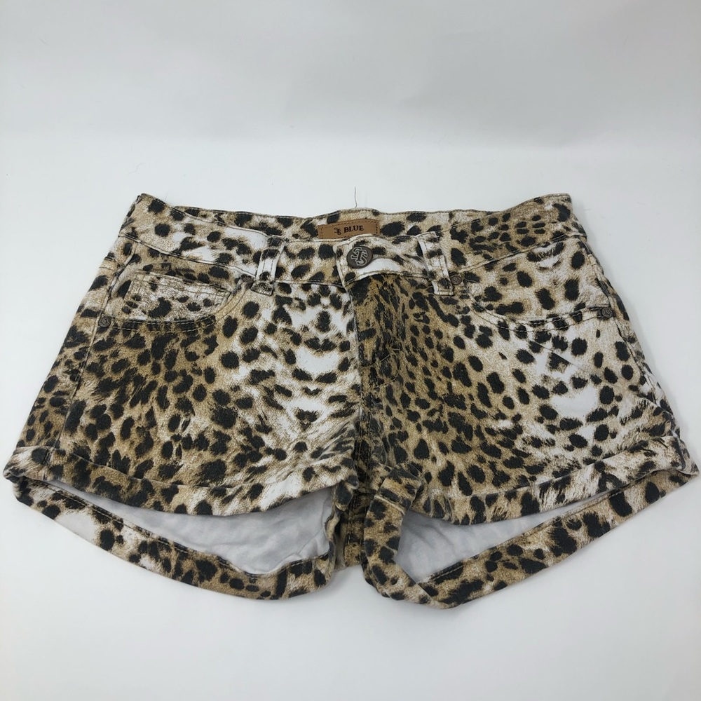 Cheetah print shorts